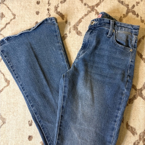 Juicy Couture Lunita Flare Jeans Size 7/28 - Picture 3 of 11